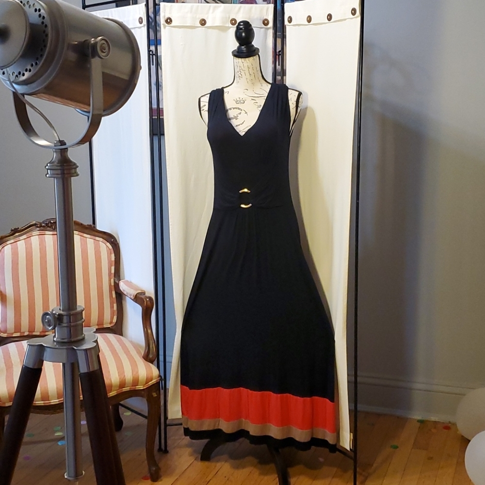 Black Maxi Dress Size 12 Petite